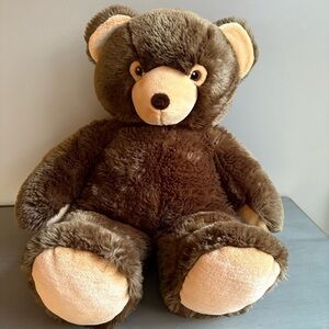 Ikea Nalle Brown Tan Teddy Bear Stuffed Plush 68cm - 27" Soft Floppy Arms & Legs